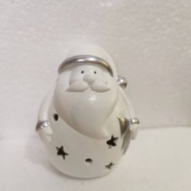 Santa Claus Snowman LED Festival Home Decoration Decoration Resin Crafts